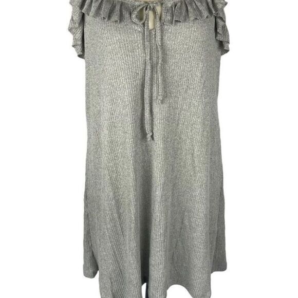 Anthropologie Ruffled Sundress in GRAY - Picture 5 of 6